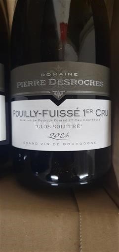 Burgundy Pouilly-Fuissé Premier Cru Domaine Pierre Desroches Clos Solutré 2024