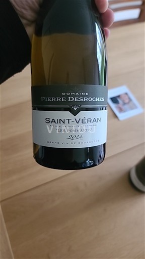 Burgundsko Saint-Véran Domaine Pierre Desroches Les Pommards 2024