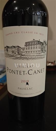 Burdeos Pauillac Grand Cru Château Pontet-Canet 2019