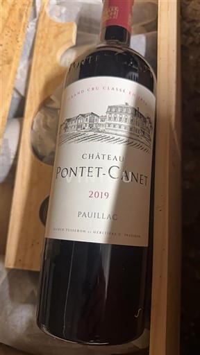 Bordeaux Pauillac Grand Cru Château Pontet-Canet 2019