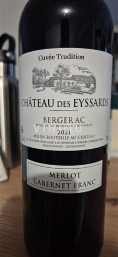 Zuidwest-Frankrijk Bergerac Château S Eyssards Tradition 2021