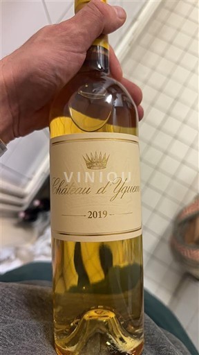 Bordeaux Sauternes Premier Cru Supérieur Château Yquem 2019