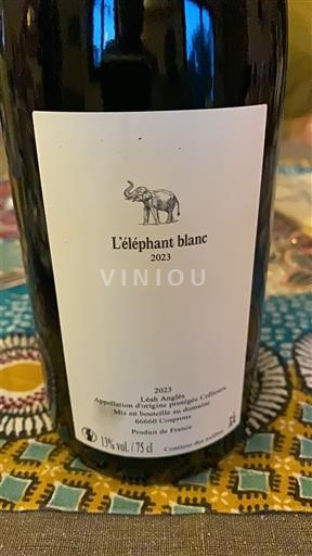 Roussillon Côtes-du-Roussillon L'éléphant blanc 2023