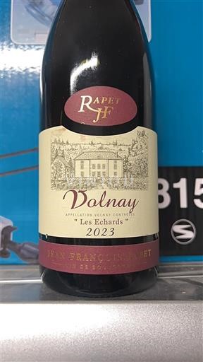 Burgund Volnay Jean François Rapet Les Echards 2023