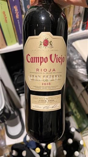 La Rioja Rioja Campo Viejo Gran Reserva 2016