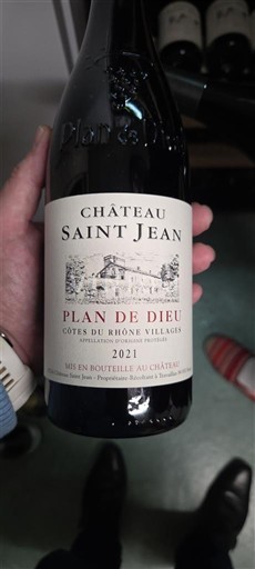 Rhône-dalen Ikke specificeret Château Saint Jean Plan de Dieu 2021