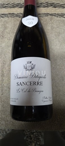 Loire Valley Sancerre Domaine Laporte Le Cul de Beaujeu 2018