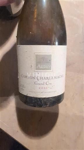 Bourgogne Corton-charlemagne Grand Cru Domaine Ardhuy 2015