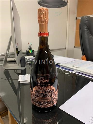 Champagne Sâm-panh Piper-Heidsieck Rare Rosé 2007