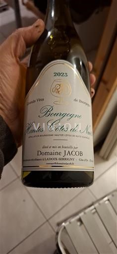 Bourgogne Beaune Domaine Jacob Haute cote de beaune 2023
