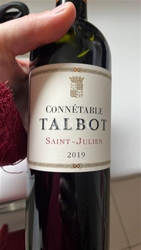 Burdeos Saint-Julien Château Talbot Connétable 2019