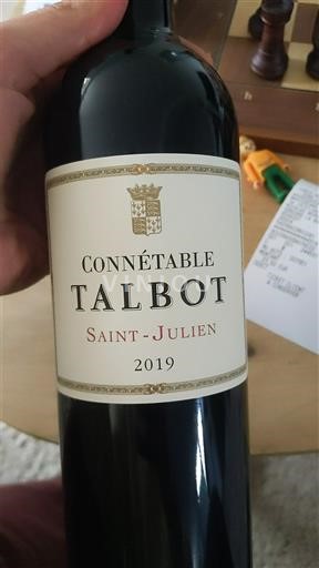 Bordeaux Saint-Julien Château Talbot Connétable 2019