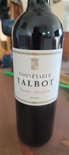 Bordoja Saint-Julien Château Talbot Connétable 2019