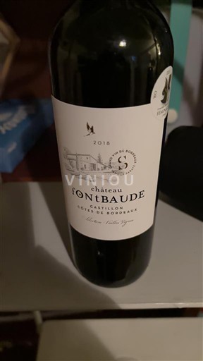 Burdeos Castillon-costas-de-burdeos Château Fonbaude 2018