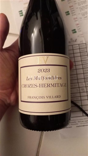 Valle del Ródano Crozes-Hermitage François Villard Les Maldentières 2023