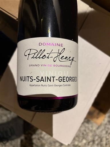 Borgogna Nuits-Saint-Georges Domaine Pillot-Henry 2019