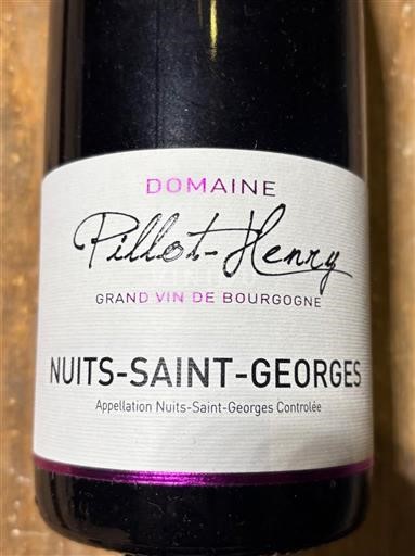 Burgundy Nuits-Saint-Georges Domaine Pillot-Henry 2019