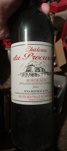 Bordeaux Château Procureur 2011