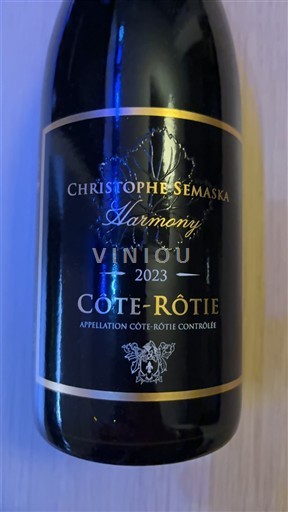 Vallée du Rhône Côte-rôtie Christophe Semaska Harmony 2023