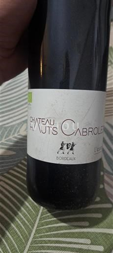 Bordeaux Château Hauts Cabroles 2020