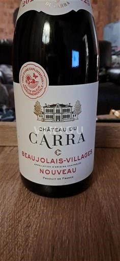 Beaujolais Beaujolais Villages Château Carra Nouveau 2025