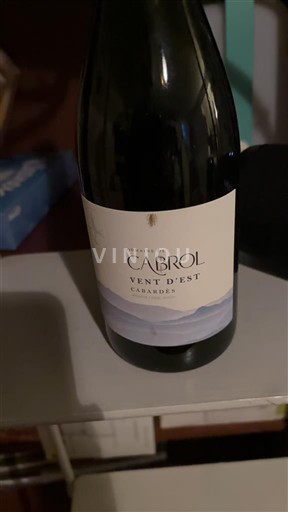 Languedoc Cabardès Domaine Cabrol Vent d'Est 2020