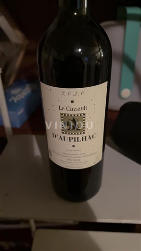 Languedoc No especificado Domaine Aupilhac Le Cinsault 2020