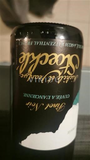 Alsace Pinot noir Vins et Eaux-de-vie Stockel à l'Ancienne 2019