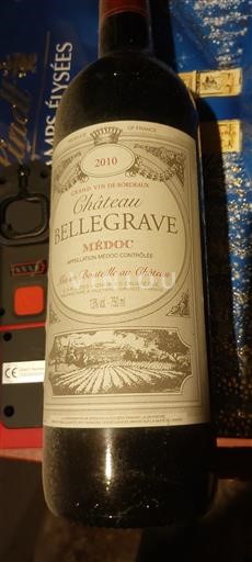 Bordeaux Médoc Château Bellegrave 2010