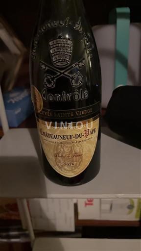 Valle del Ródano Châteauneuf-du-Pape. Cellier des Princes Sainte Vierge 2016