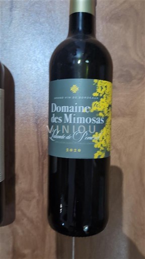 Bordeaux Domaine S Mimosas Hautes de Siran 2020