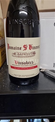 Rhône Valley Vinsobres Domaine St Vincent 2022
