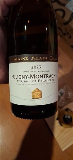 Bourgogne Premier Cru Domaine Alain Chavy 1er Cru Les Folatières 2023