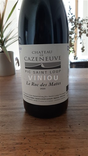 Languedoc Pic-saint-loup Château Cazeneuve Le Roc des Mates 2020