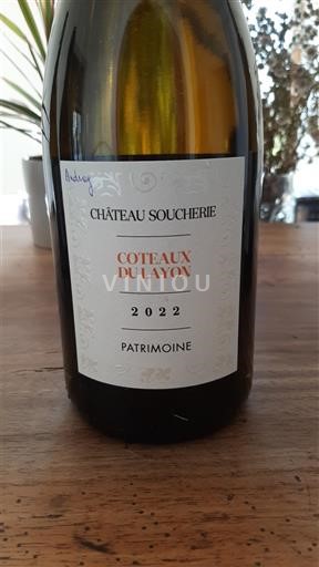 Loiredalen Coteaux-du-Layon Château Soucherie Patrimoine 2022