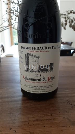 Valle del Ródano Châteauneuf-du-Pape. Domaine Féraud et Fils 2018