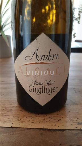 Alsace Pierre Henri Ginglinger Ambre 2017
