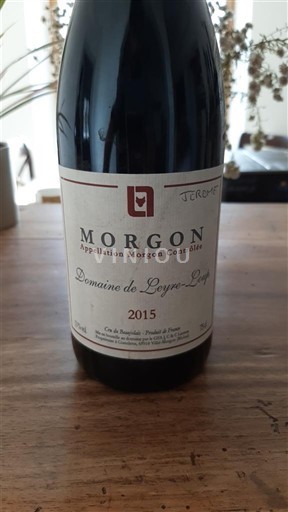 Beaujolais Morgon Domaine Leyre-Loup 2015