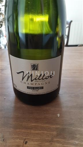 Champagne Sâm-panh Millot Père & Fille Pur Blanc Brut Không niên vụ