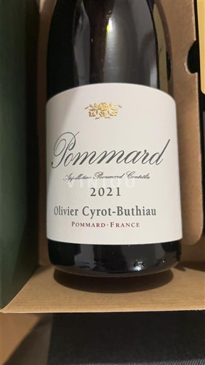 Borgogna Pommard Olivier Cyrot-Buthiau 2021