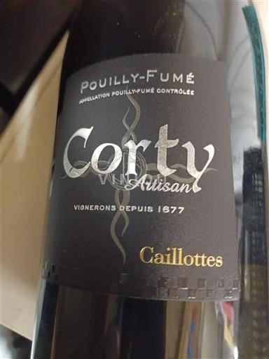 Loiren laakso Pouilly-fumé Corty Caillottes 2023