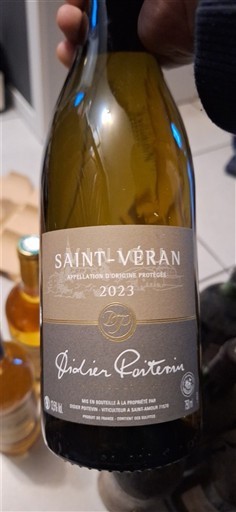 Burgundsko Saint-Véran Didier Porterin 2023