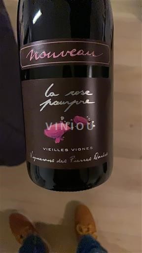 Beaujolais Beaujolais Nouveau Vignerons des Pierres Dorées La Rose Pourpre Vieilles Vignes Nouveau Non Millésimé