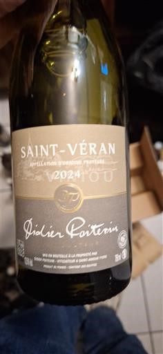 Burgundsko Saint-Véran Didier Portévin 2024