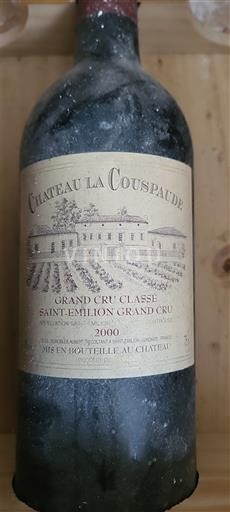 Bordeaux Saint-Émilion Grand Cru Grand Cru Classé Château La Couspaude 2000
