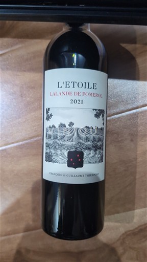 Bordeaux Lalande-de-pomerol L'Etoile 2021