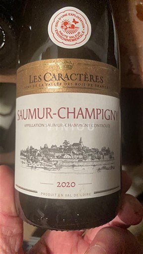 Loire Valley Saumur-Champigny Les Caractères 2020