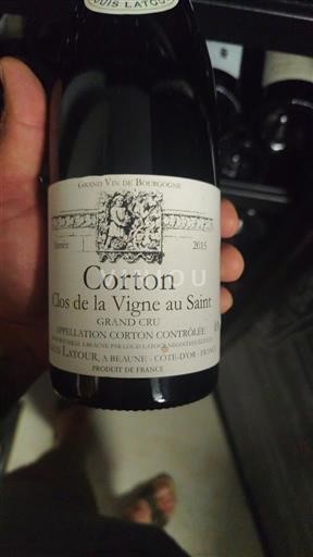 Bourgogne Corton Grand Cru Louis Latour Clos de la Vigne au Saint 2015