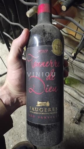 Languedoque Faugères Les Vins de Saint Jean Tonnerre de Dieu 2017