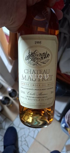 Bordeaux Sainte-Croix-Du-Mont Château Mautret 1995